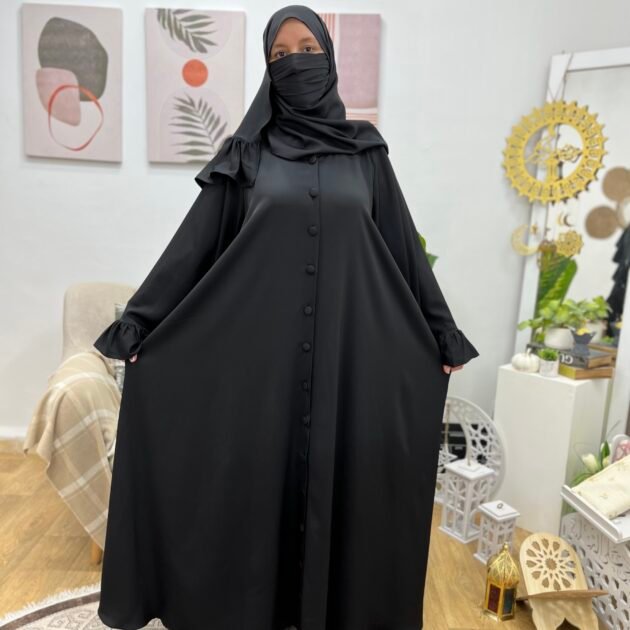 حجاب أسود+خمار